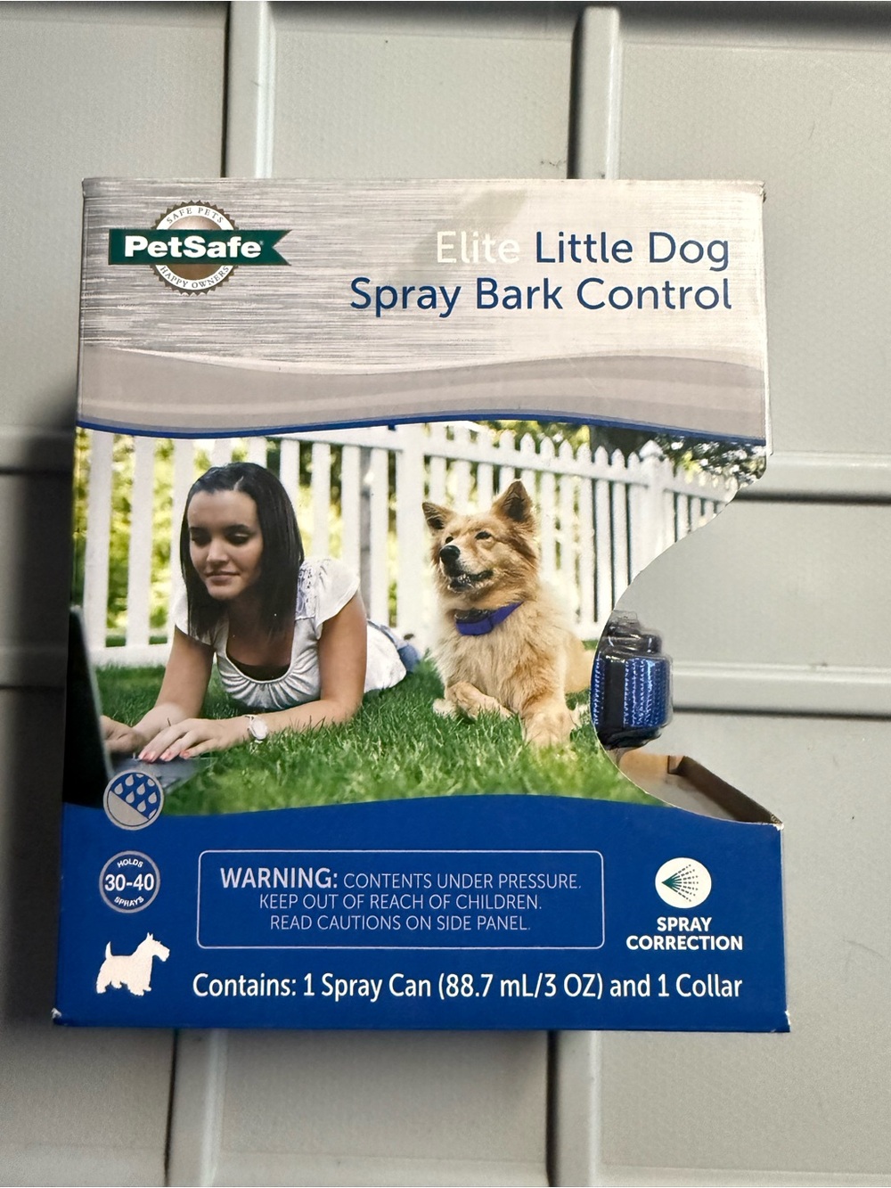 PetSafe Elite Little Dog Spray Bark Control Collar - Blue